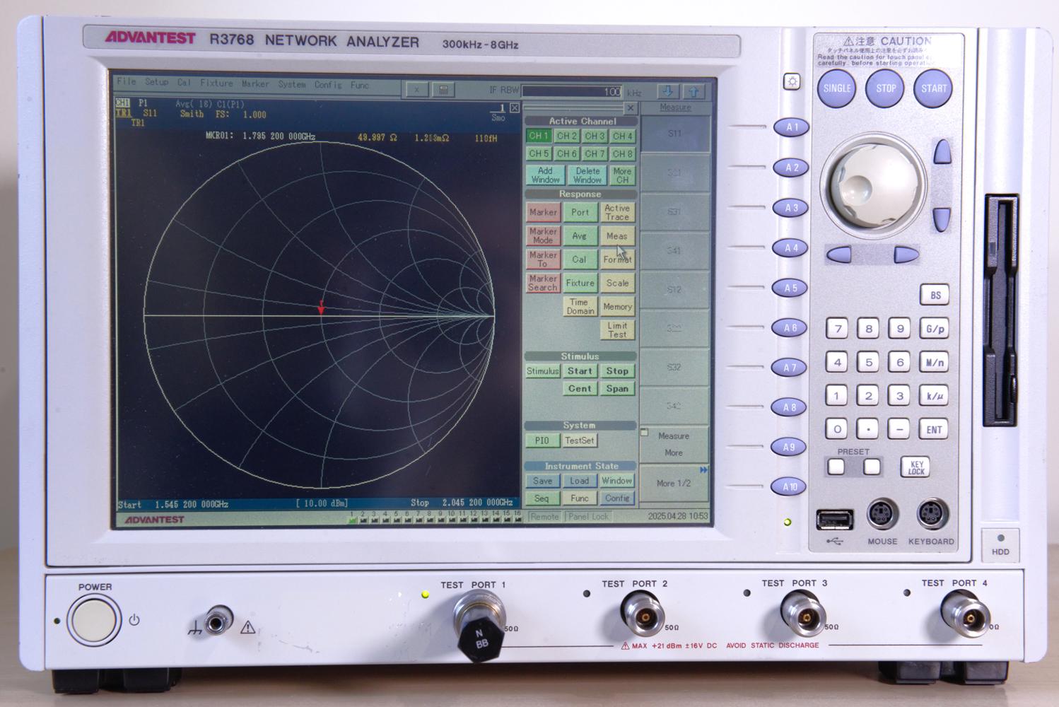 Векторный анализатор VNA Advantest R3768